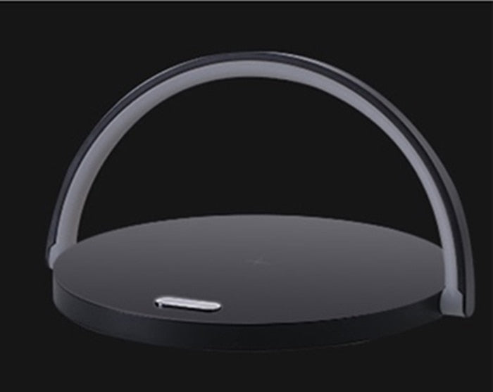 Bowlight Design - Stylish 3-in-1 Night Lamp with Qi Charger