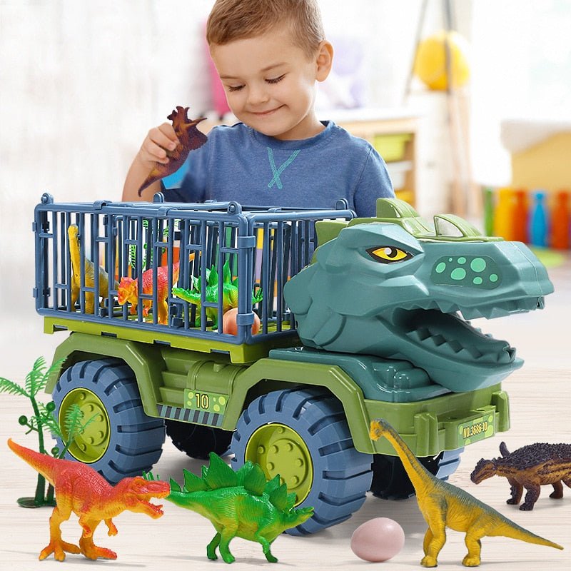 DinoAdventure - Dinosaur & Truck Playset for Kids