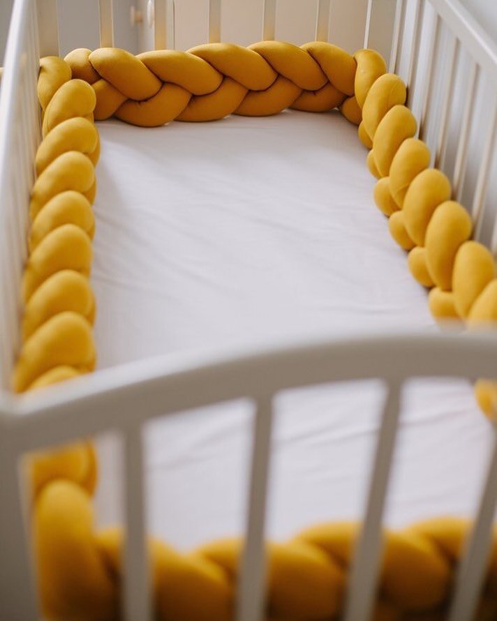 WovenDream - Braided Baby Pillow Bumper