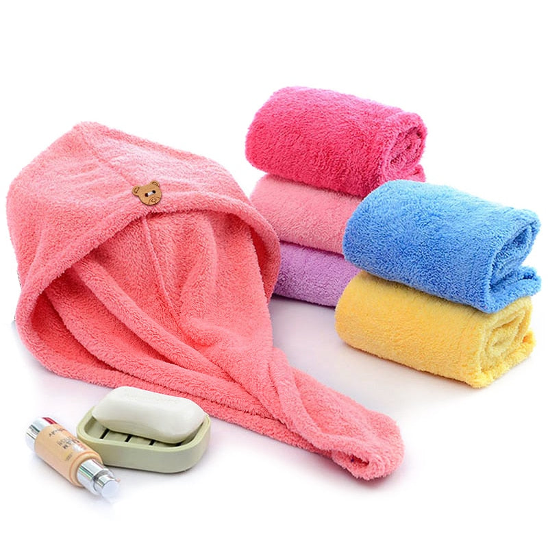 MagicTowel Quick-Dry Microfibre Hair Towel