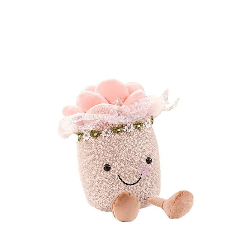 BloomBuddy Cute Flower Plush Toy for Kids