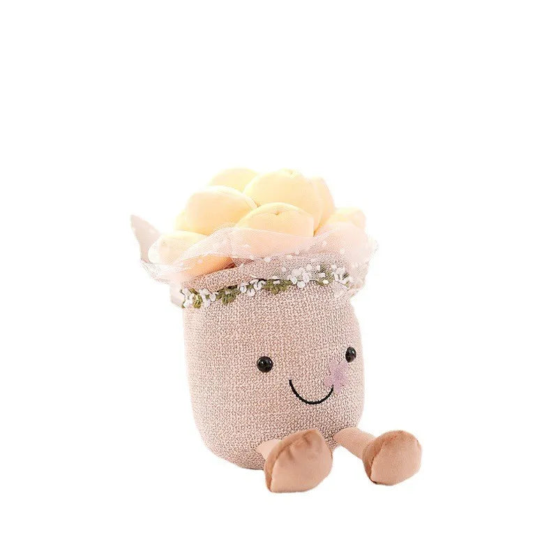 BloomBuddy Cute Flower Plush Toy for Kids