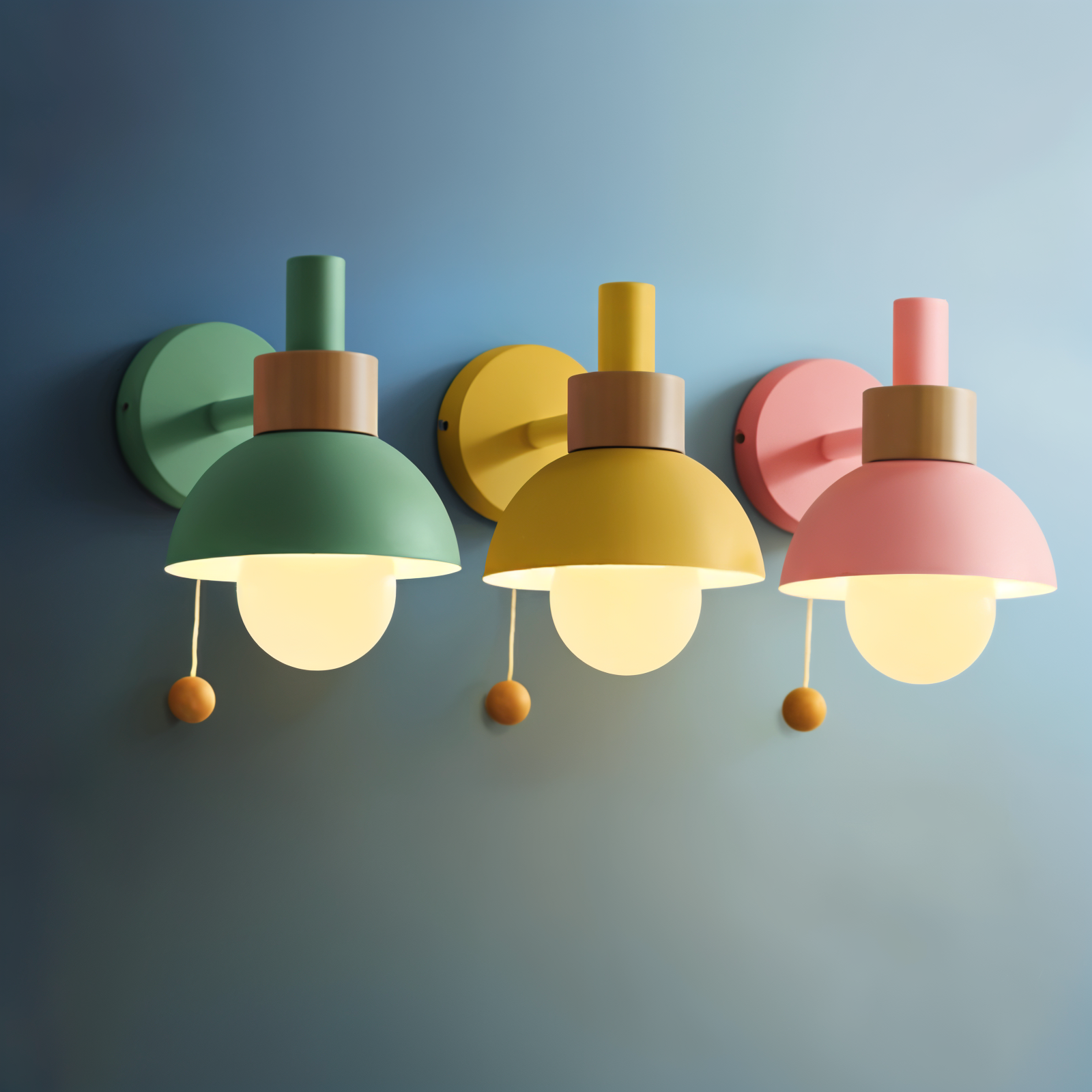 Macaron Wall Lamp - Modern Nordic Sconce Light