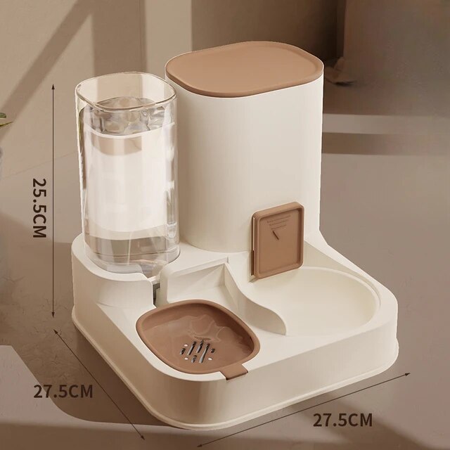 Pretzee Smart Feeder - Automatic Food and Water Dispenser for Pets