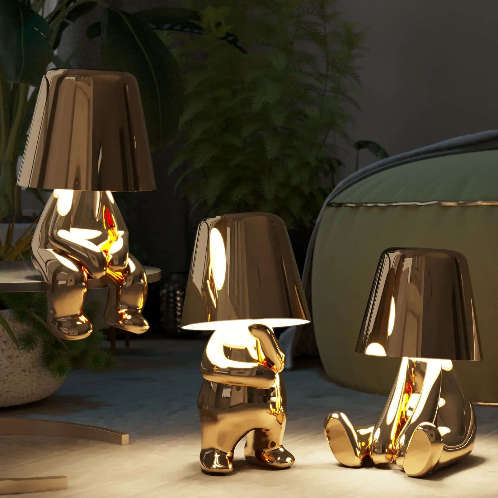 5 Brothers - Wireless Rechargeable Table Lamp Set