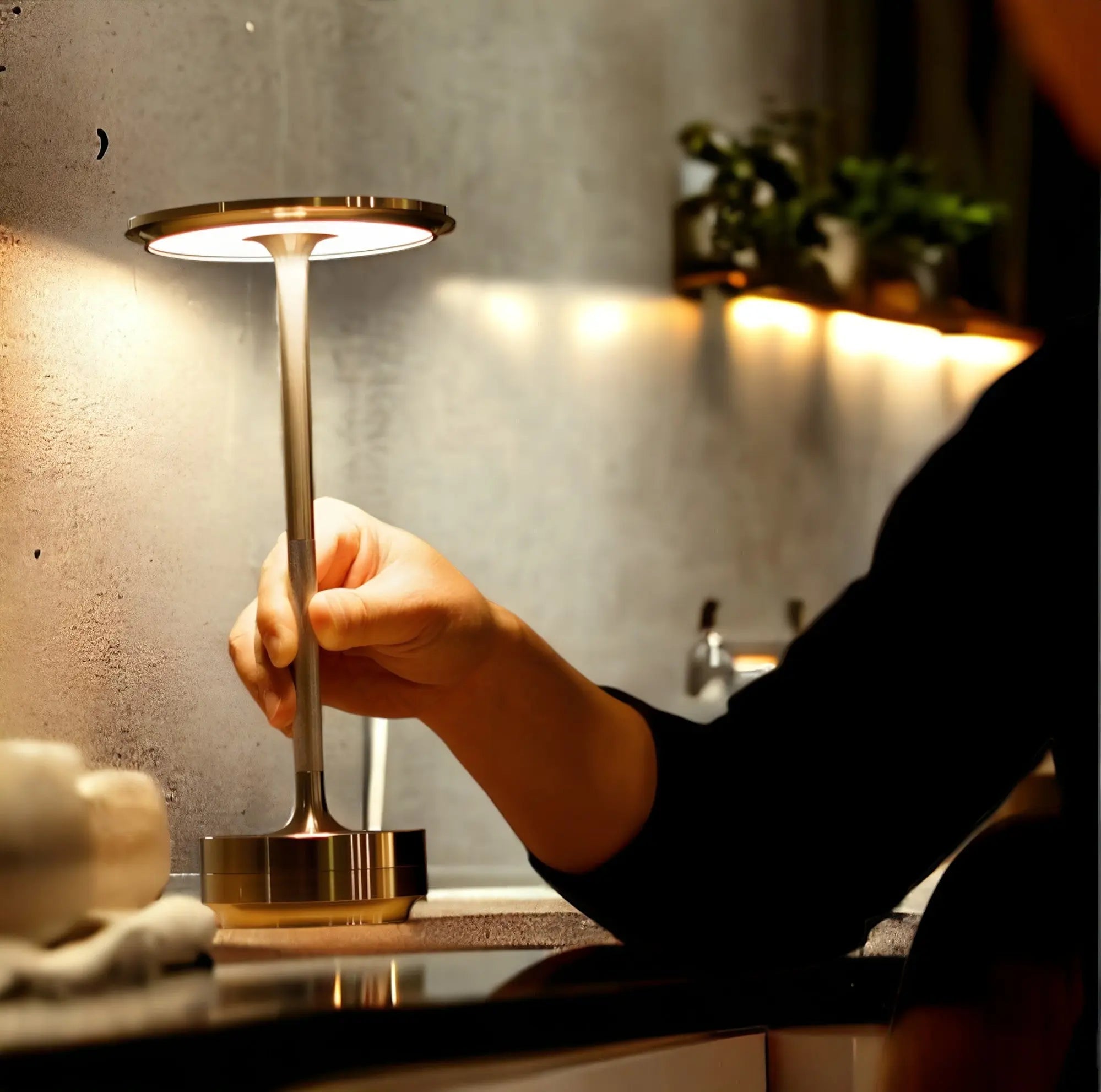Ambian Cordless Touch Table Lamp - Rechargeable Touch Light