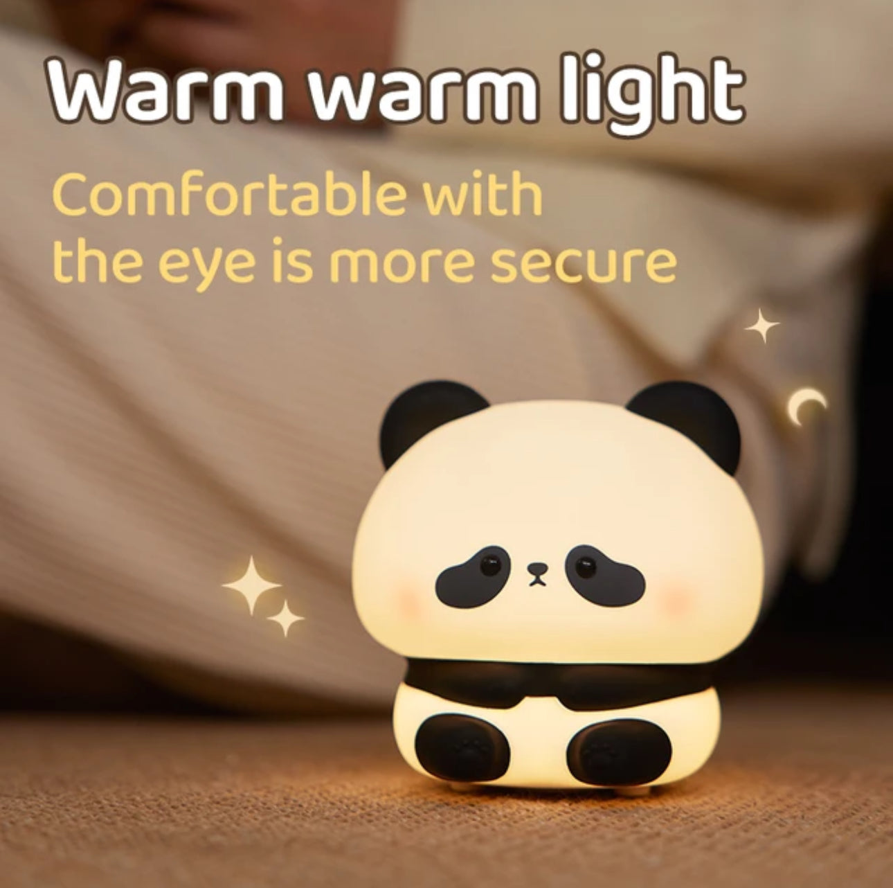 CuddlePanda LED Night Light - Color Changing