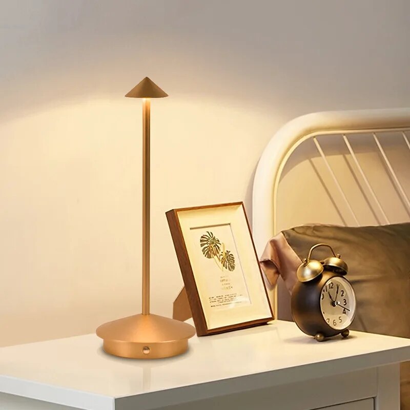 GlowLite Desk Lamp - Rechargeable Cordless LED Lamp