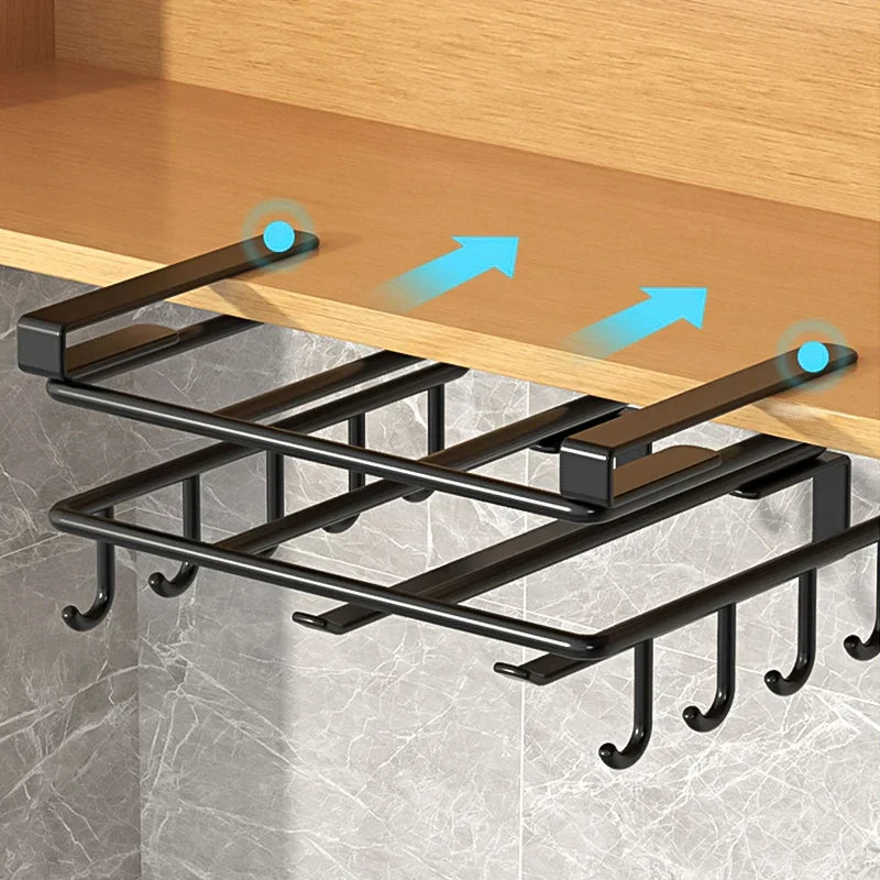 Kitchen Hanging Organizer - No Drilling