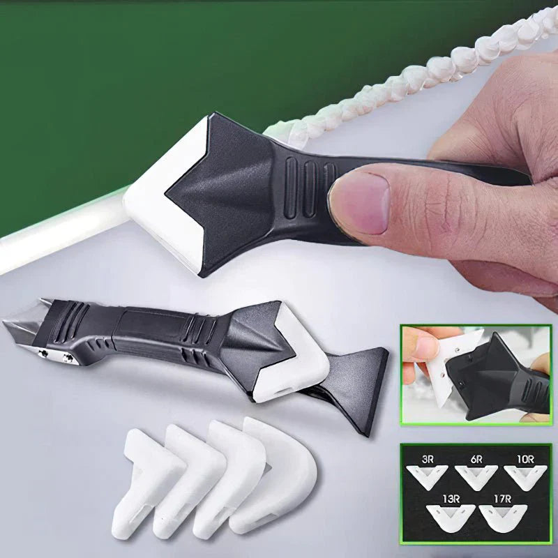 3-in-1 Caulk Remover Pro - Sealant Tool Kit