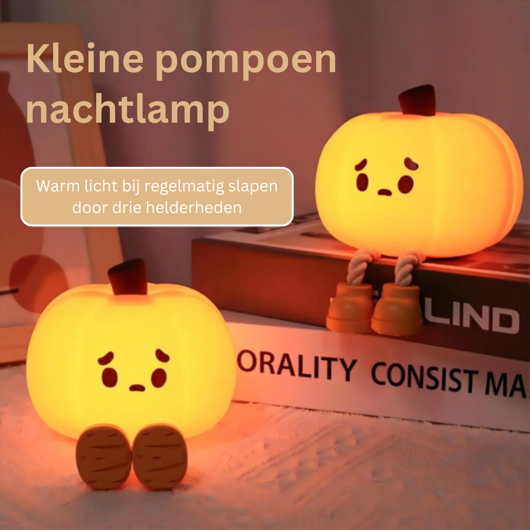 GlowPumpkin Light - Soothing Pumpkin Night Light for Kids