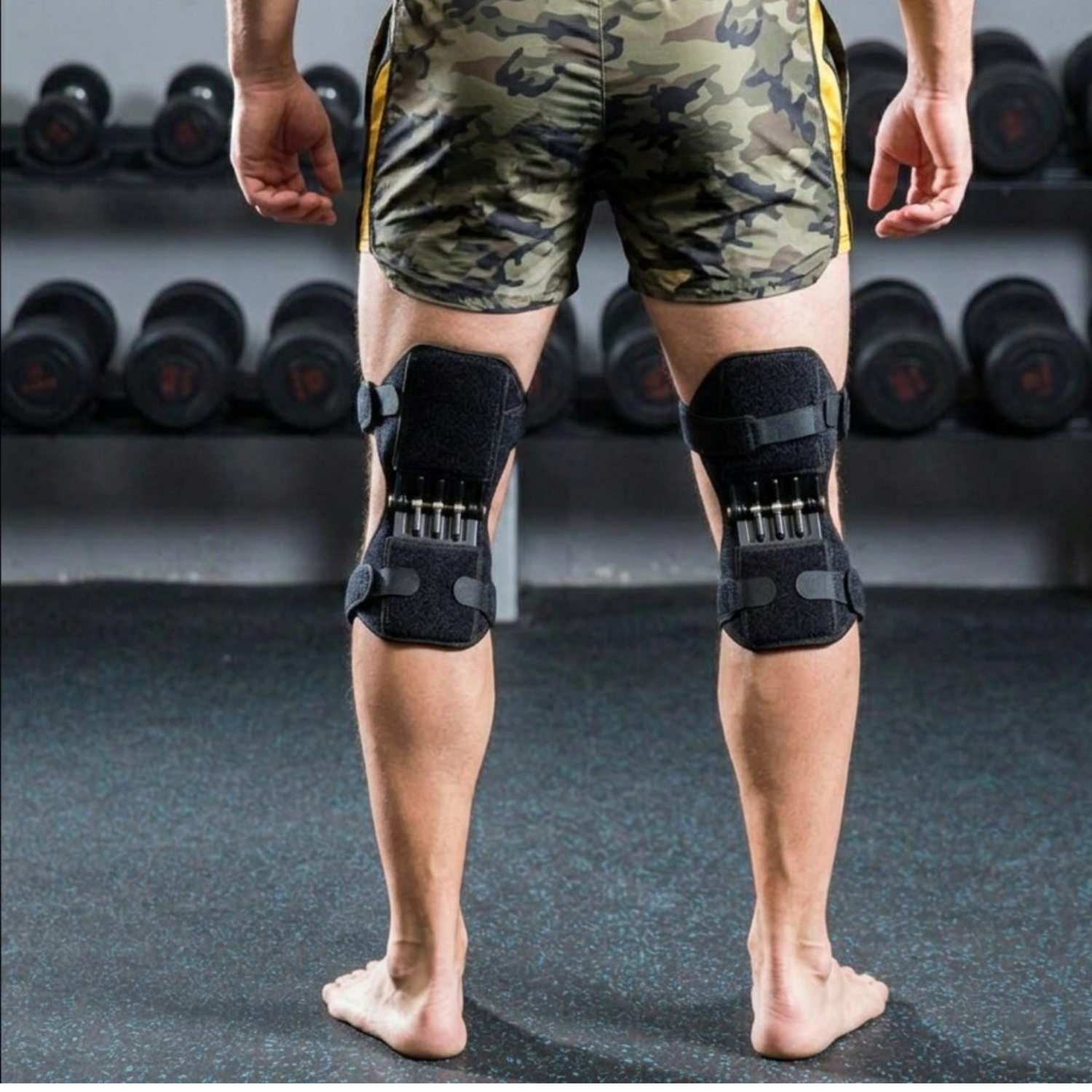 Knee Compression Sleeve - Shock-Absorbing Support for Enhanced Comfort and Stability 1