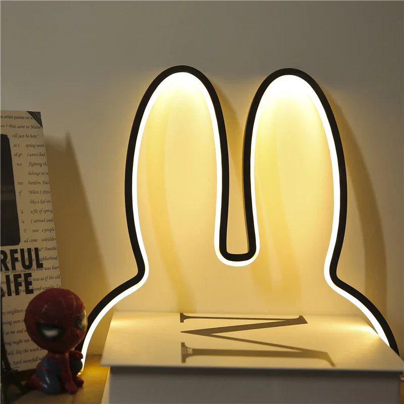 Bunny Night Light - Soft LED Kids Bedside Lamp