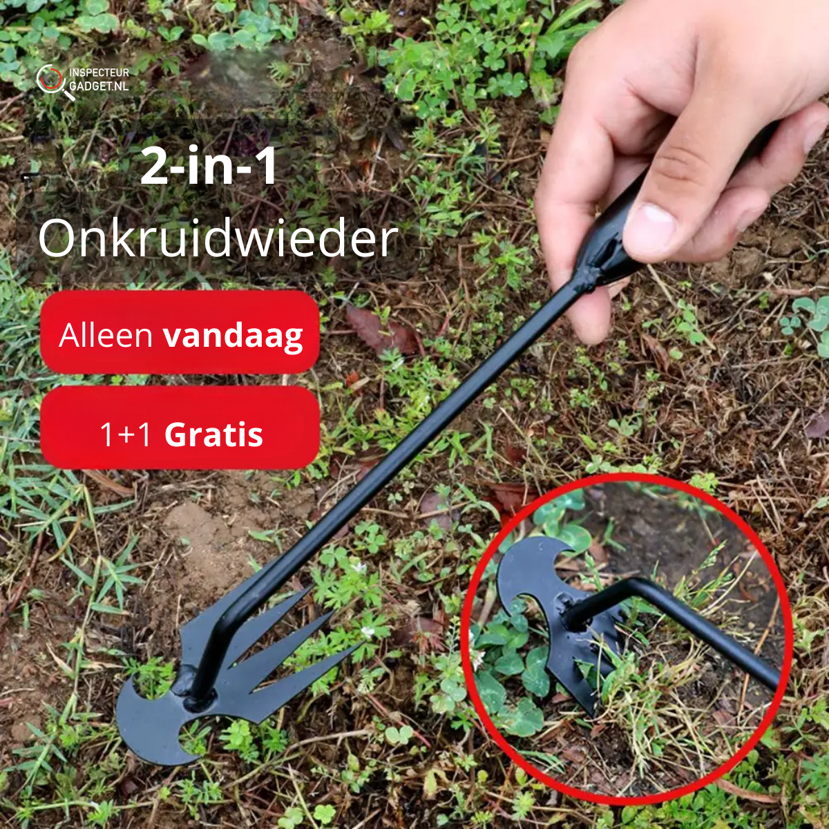 2-in-1 Weed Puller Pro - Effortless Weeding Tool