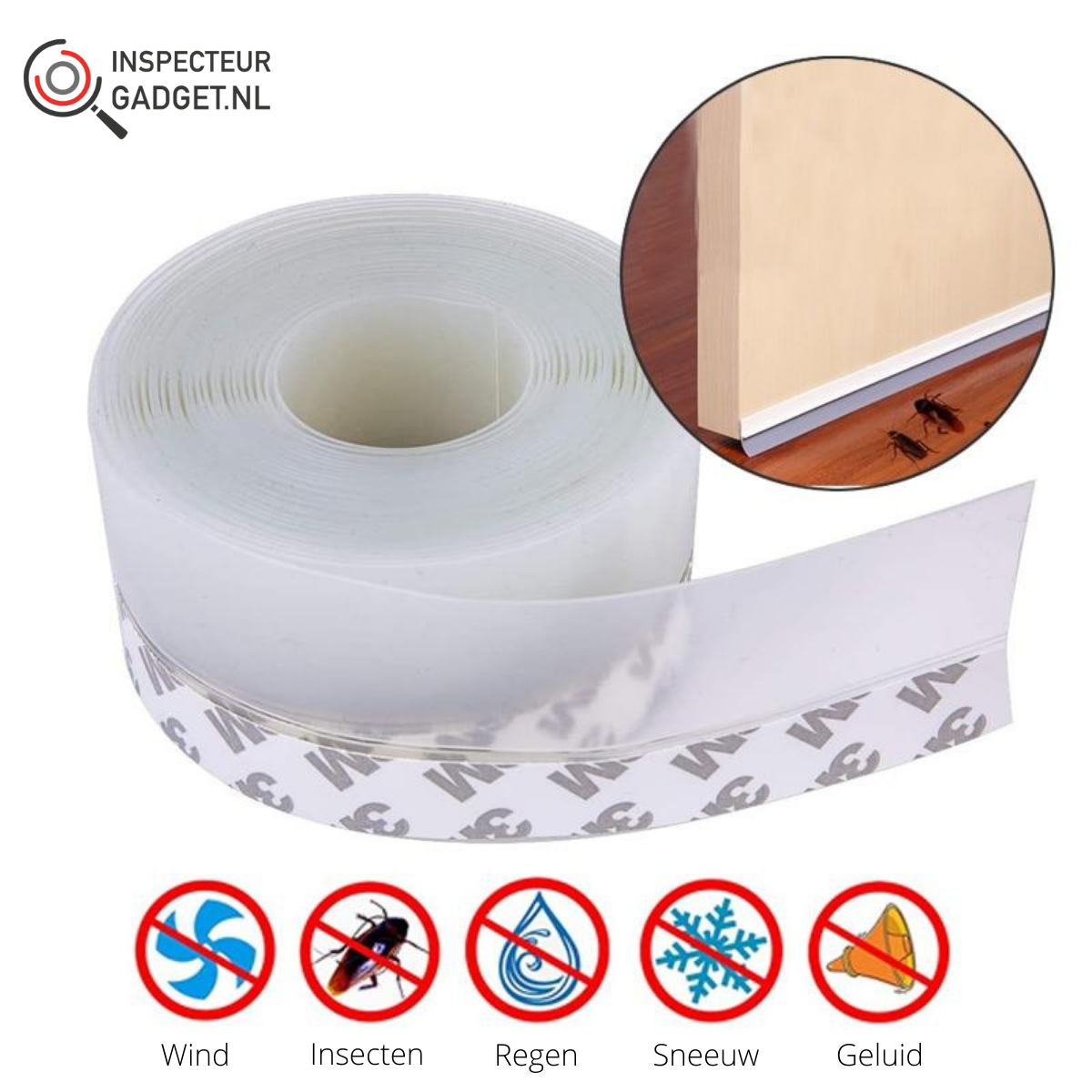Self-Adhesive Draught Strip - 5 Metre Seal