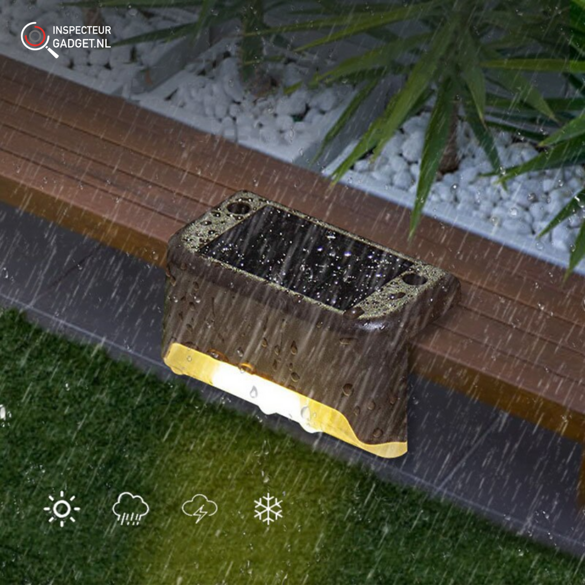 Wireless LED Solar Wall Lamps Deluxe