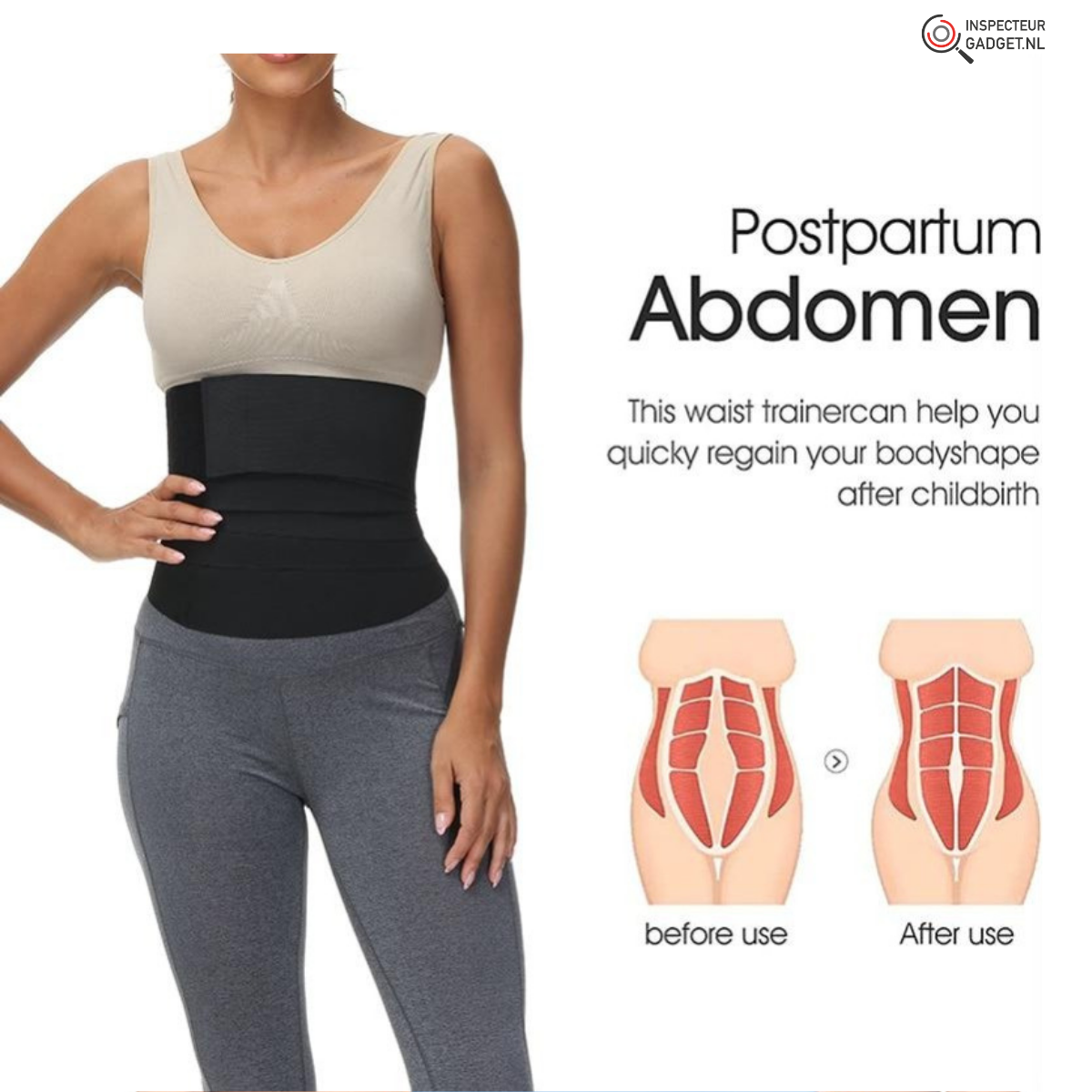 Waist Trainer Band - Shaping Support Belt