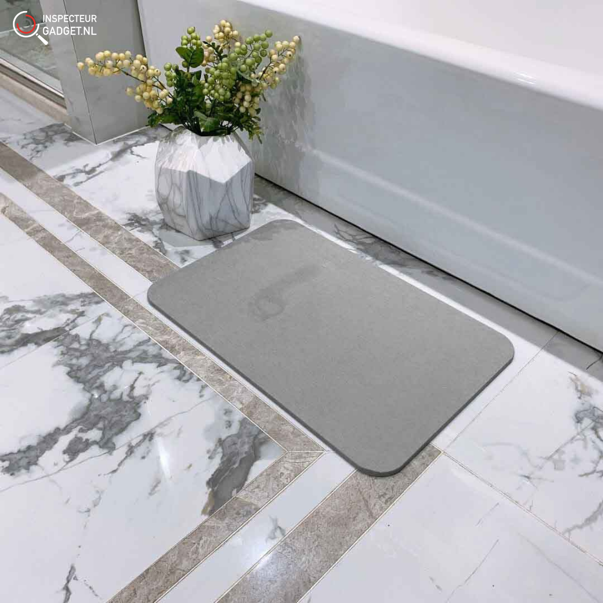 Premium Absorbent Bath Pad - Quick-Dry Stone Mat