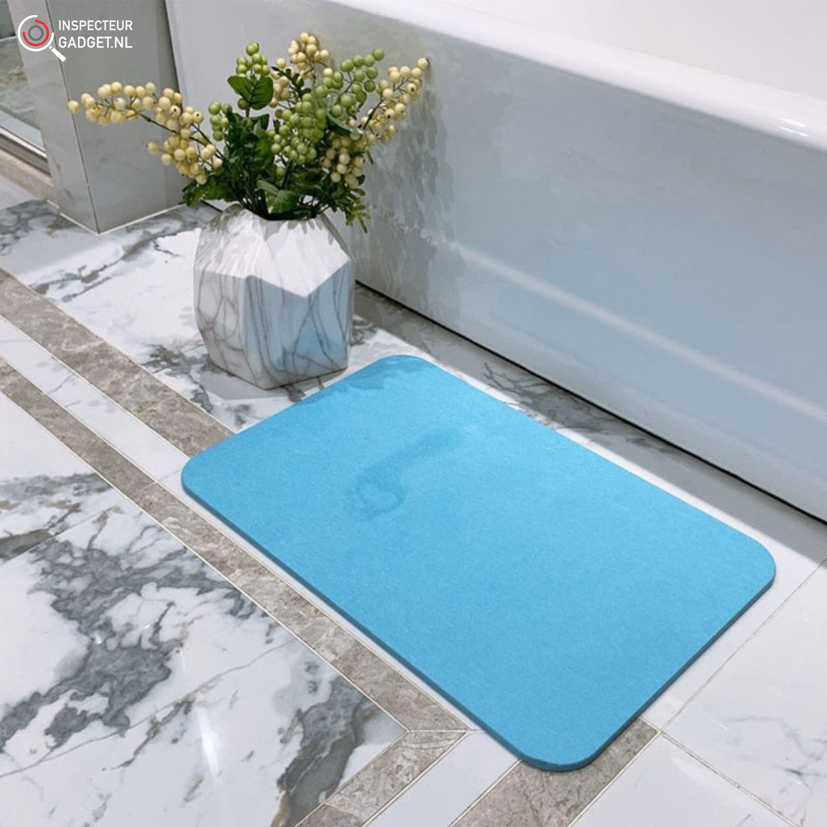 Premium Absorbent Bath Pad - Quick-Dry Stone Mat