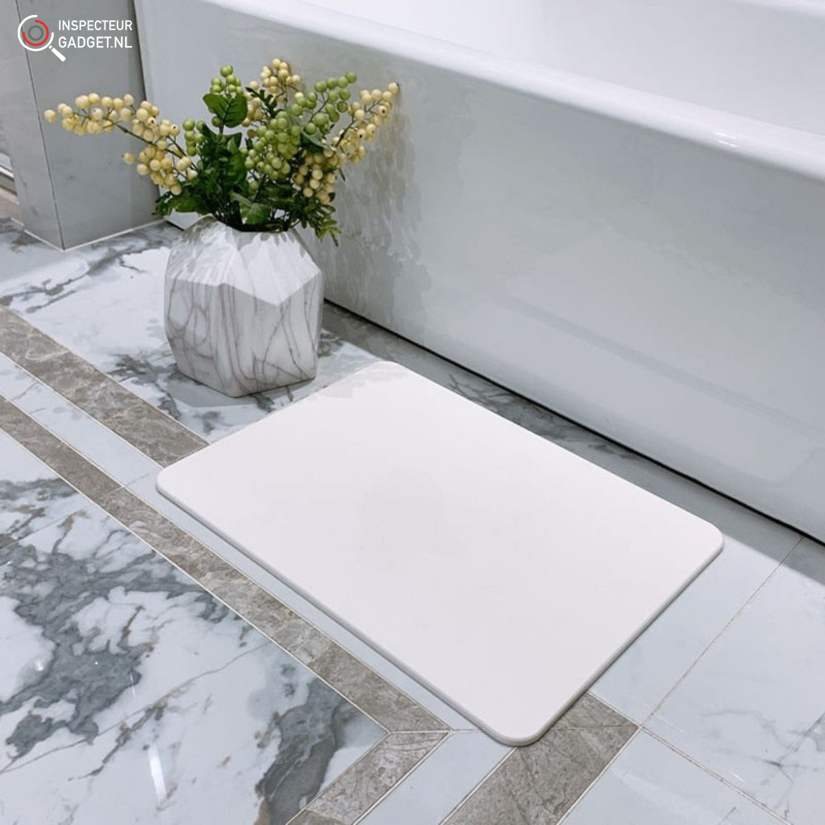 Premium Absorbent Bath Pad - Quick-Dry Stone Mat