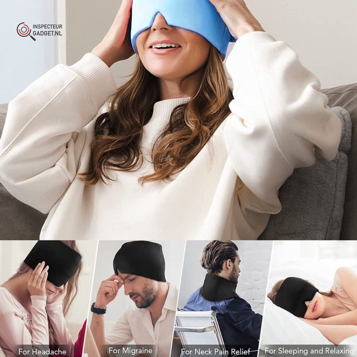 Head Relief Wrap - Cooling Comfort Headband