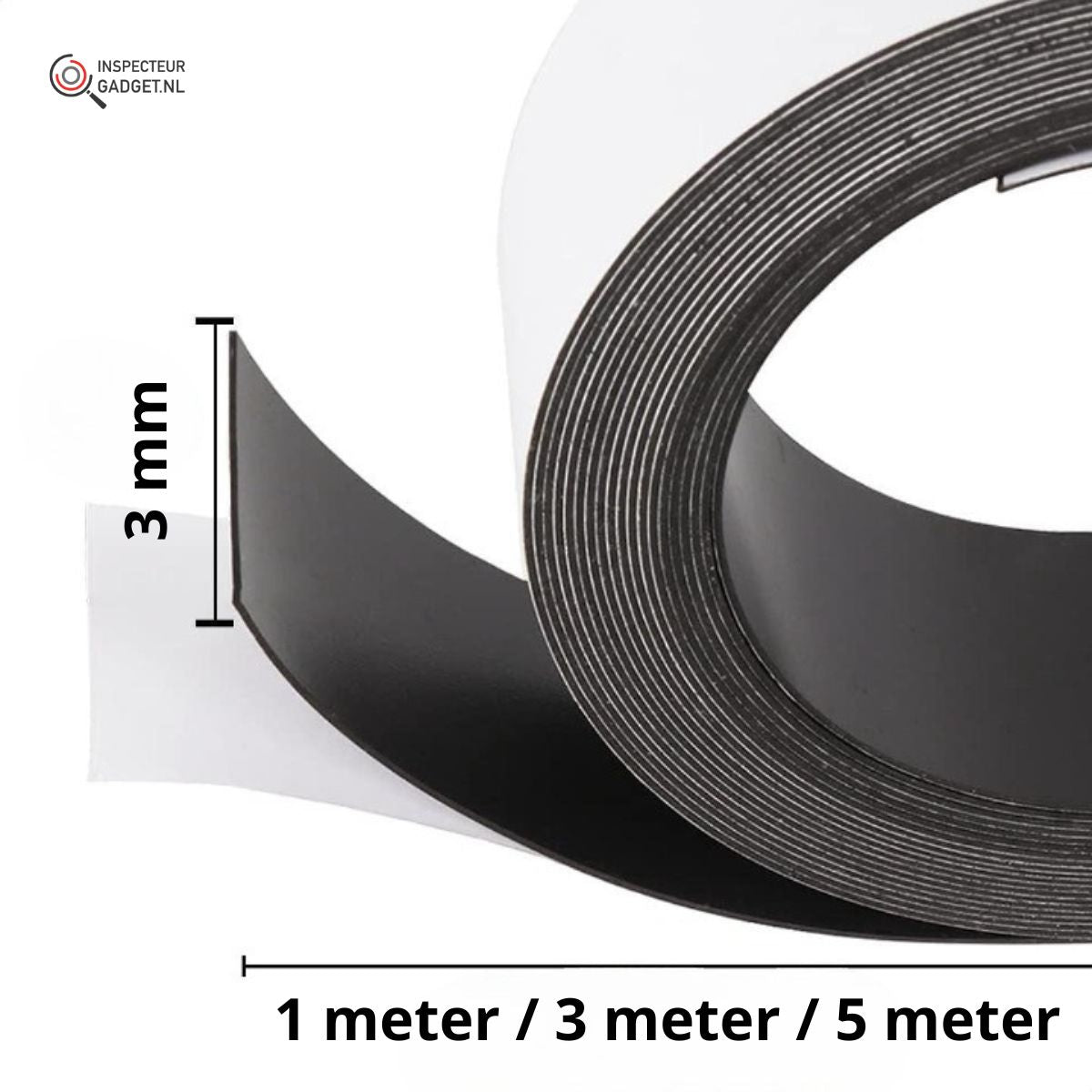 Magnetic Tape - Double-Sided Reusable Mounting Tape