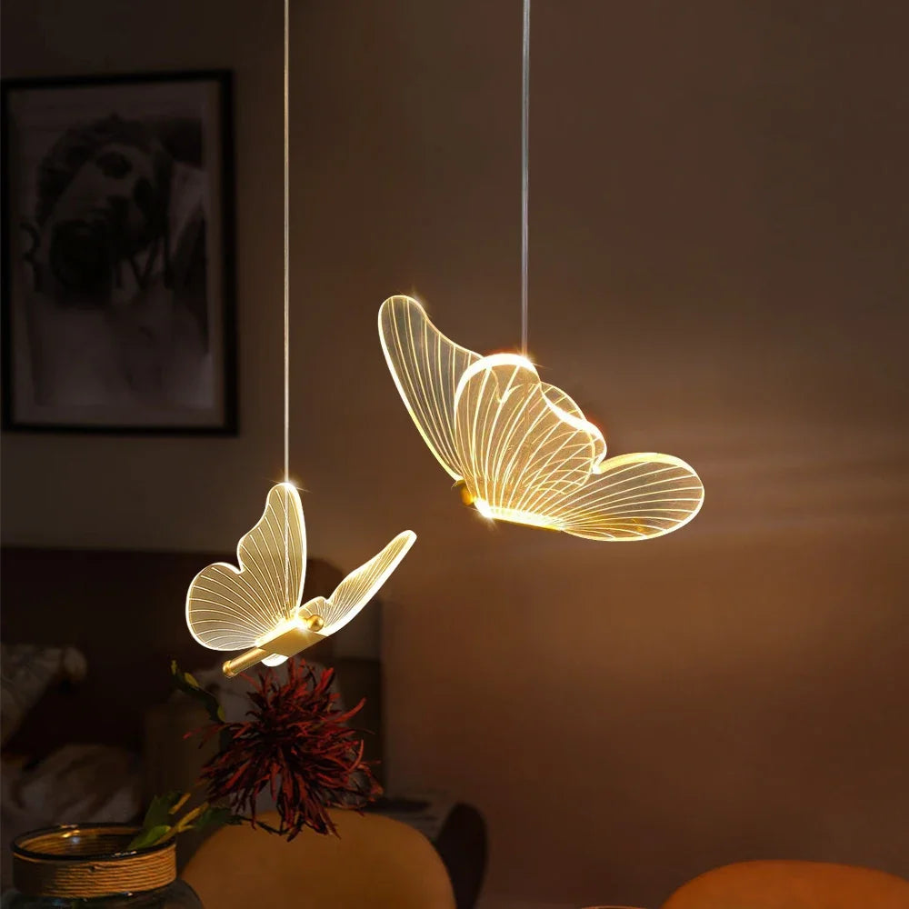 ButterGlow - LED Butterfly Pendant Light