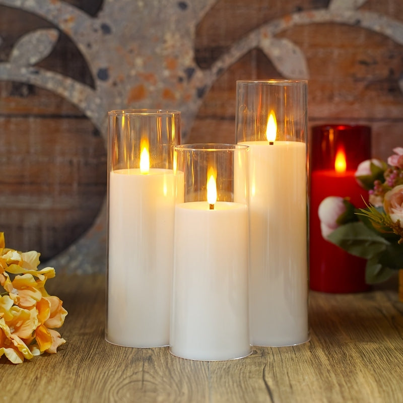 LED Flameless Candles Set with Realistic Flicker & Remote Control | Safe Ambiance for Any Occasion 3