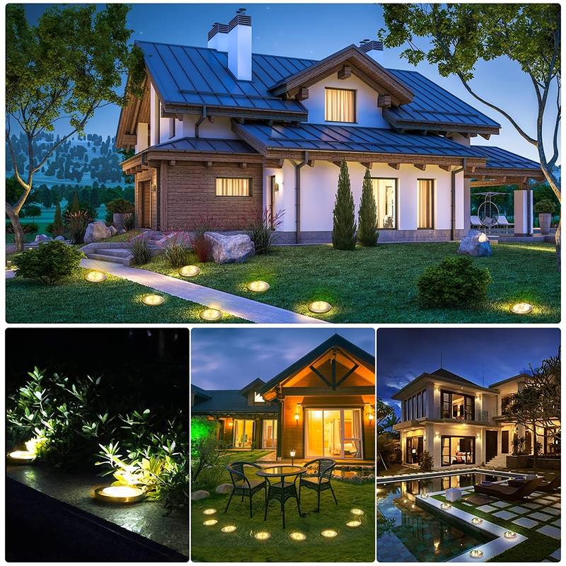 GlowSphere - Wireless Solar LED Garden Lights
