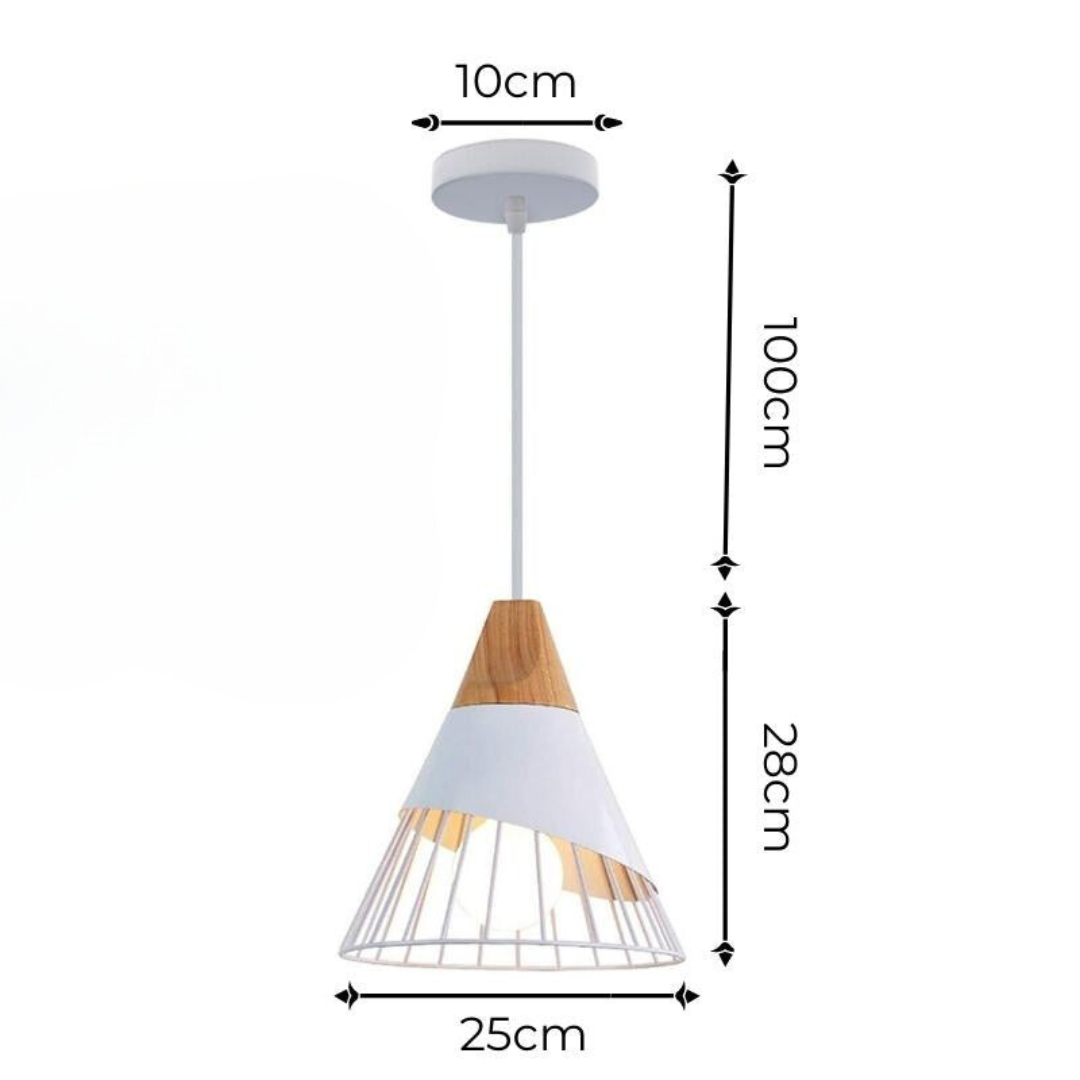 Industrial Scandinavian Pendant Lamp