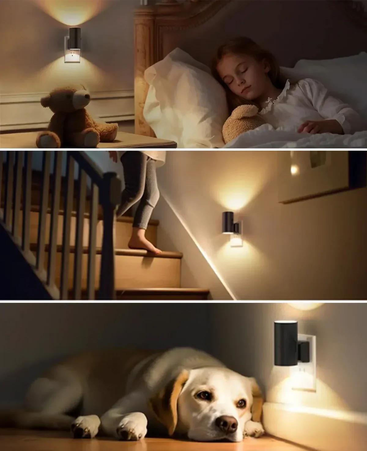 NocturaGlow – Stylish Ambient Wall Lamp for Home