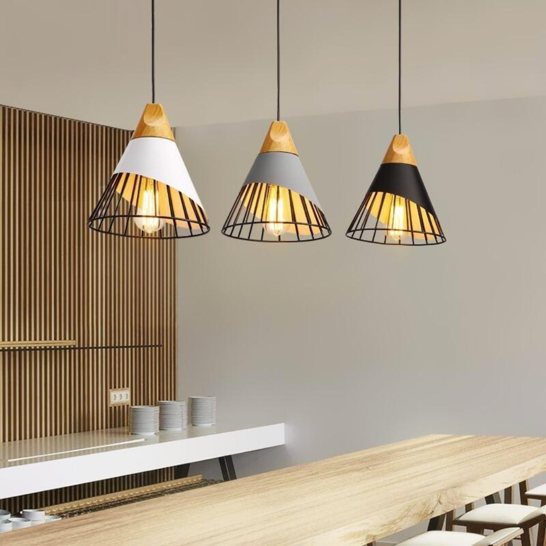 Industrial Scandinavian Pendant Lamp