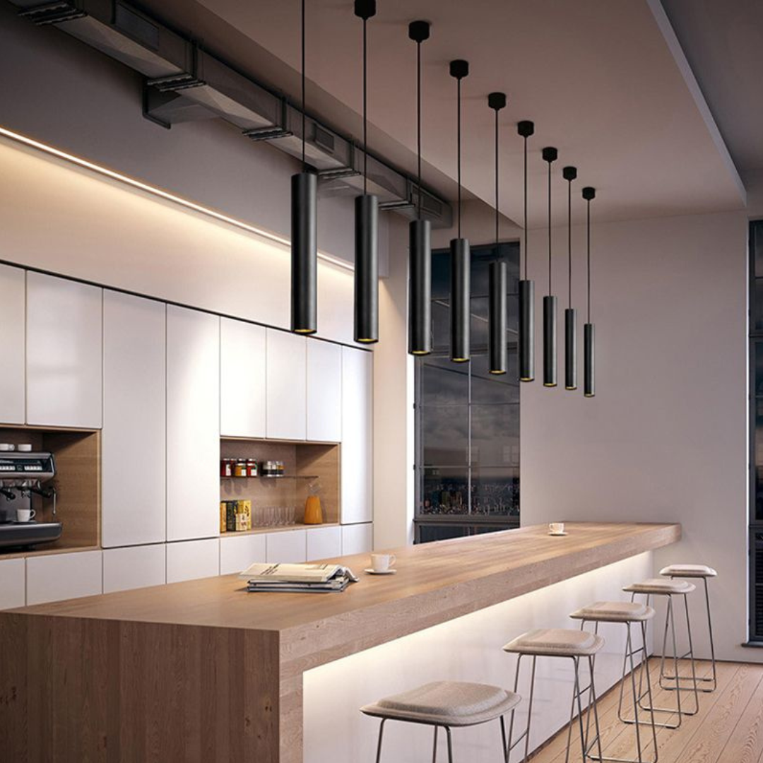 Modern Cylindrical Pendant Lamp