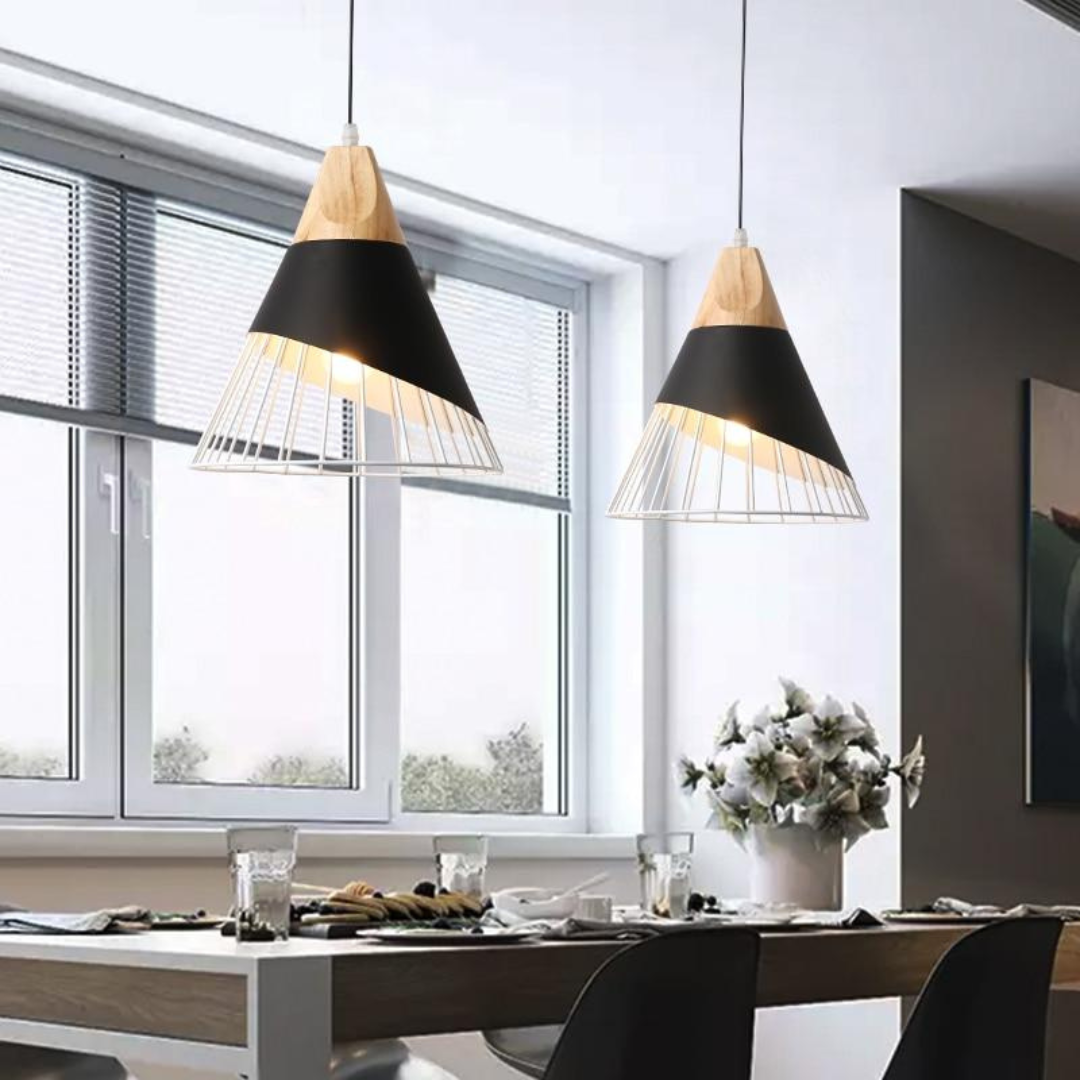 Industrial Scandinavian Pendant Lamp