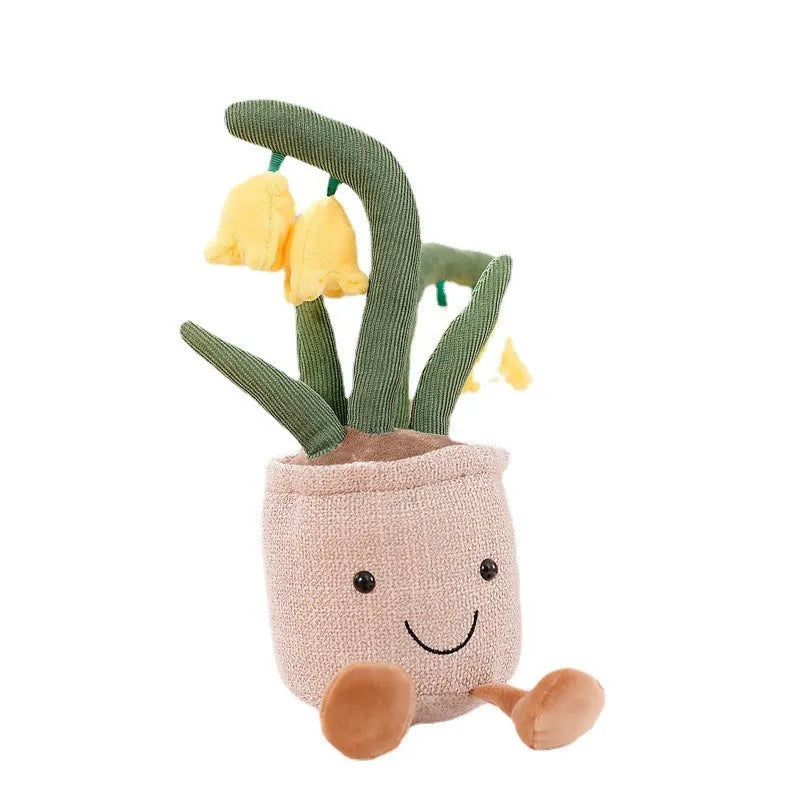 BloomBuddy Cute Flower Plush Toy for Kids