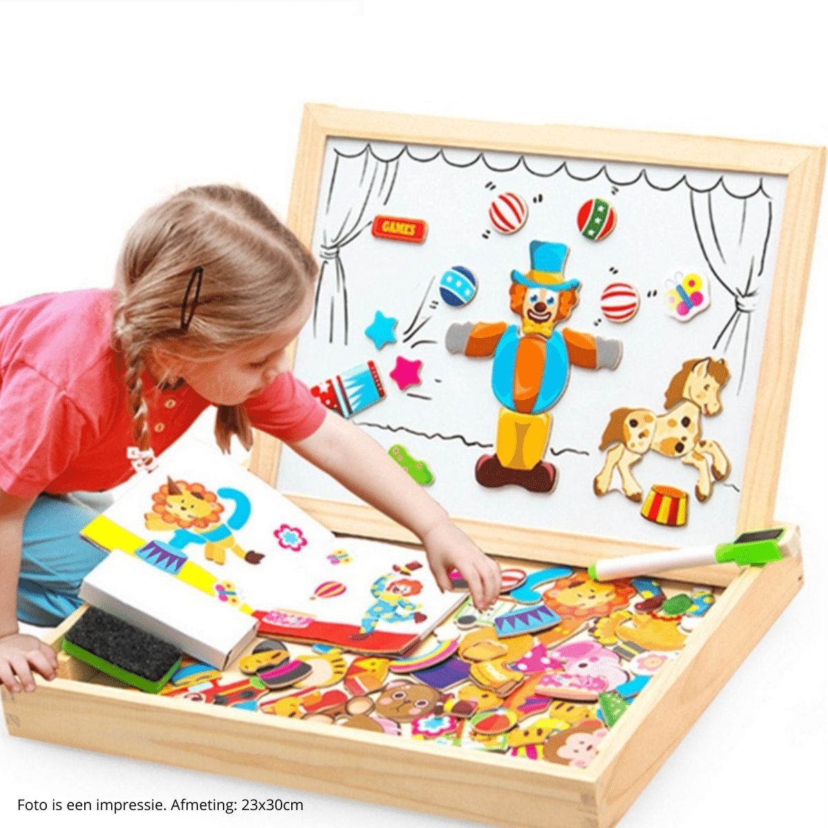 MagnaArt Studio Magnetic Drawing Board for Kids