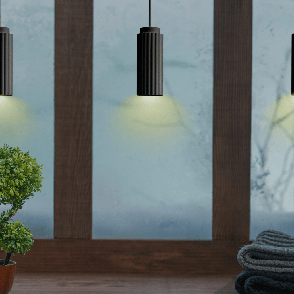 Cylindra Pendant - Textured Cylinder Ceiling Lamp