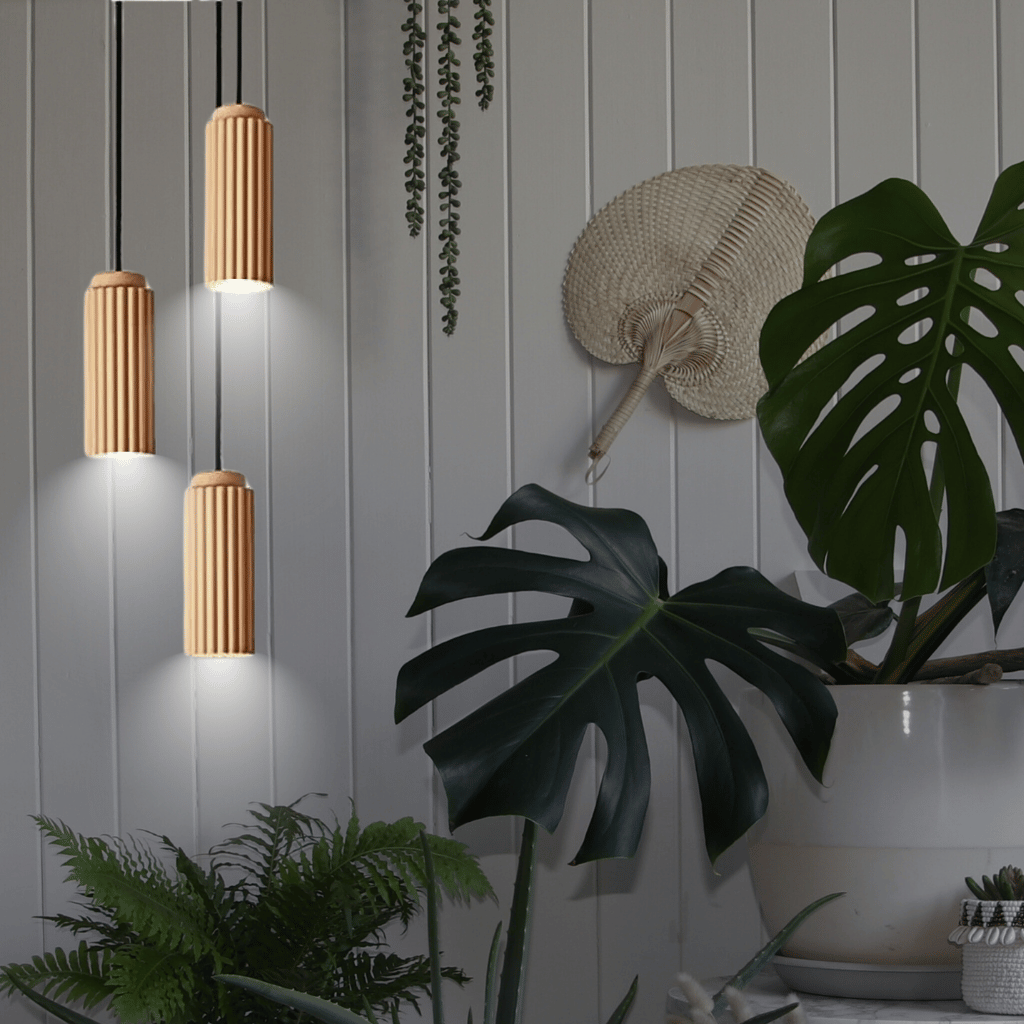 Cylindra Pendant - Textured Cylinder Ceiling Lamp