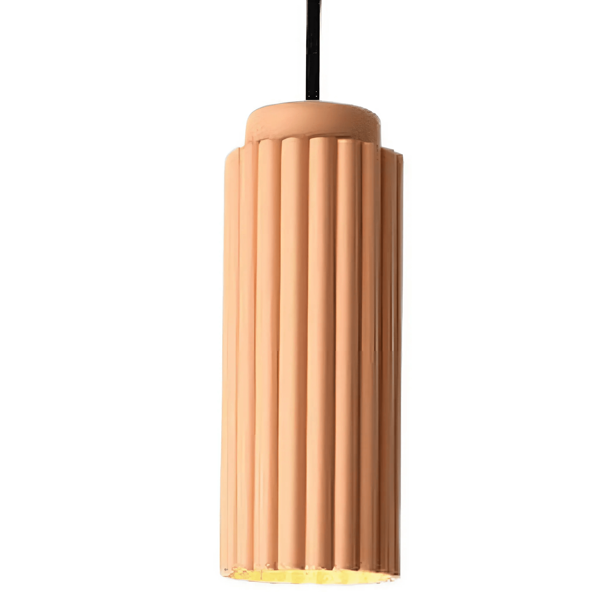 Cylindra Pendant - Textured Cylinder Ceiling Lamp