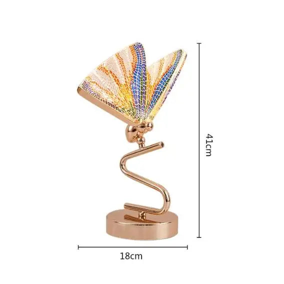 LuminousWings Butterfly Table Lamp - Luxe Accent