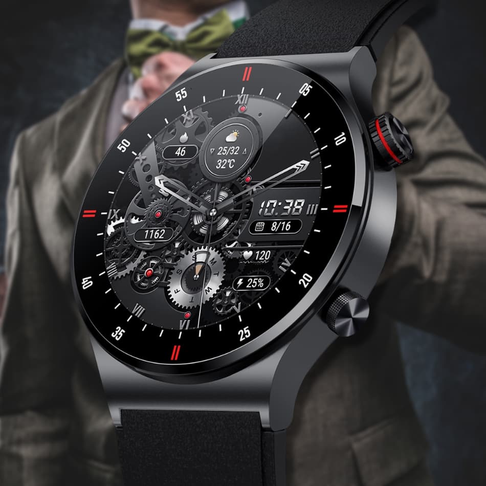 LuxeLife Watch - Elegant Premium Smartwatch with Health Tracking