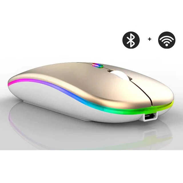 LuxeClick - Wireless Rechargeable Bluetooth Mouse