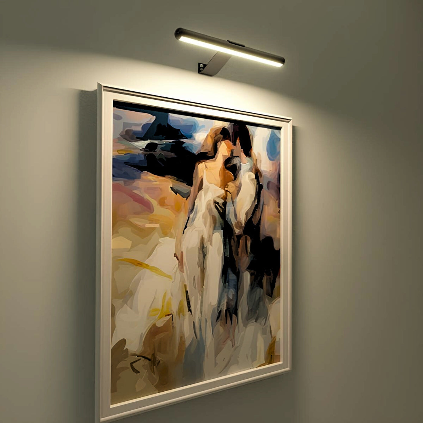 LumeArt | Stylish Adjustable Wireless Wall Lamp for Art Display 2