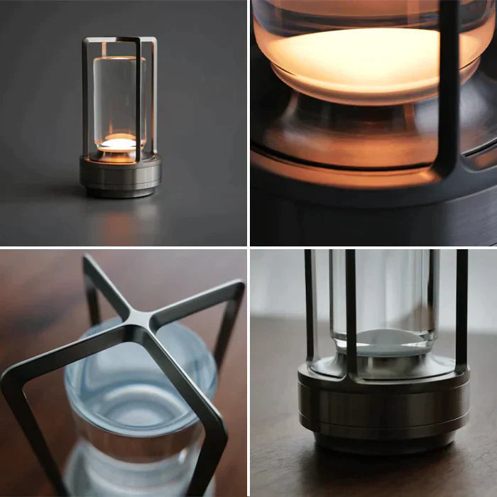 LumiCrystal | Elegant Touch Control Crystal Table Lamp for Bedside Use 4