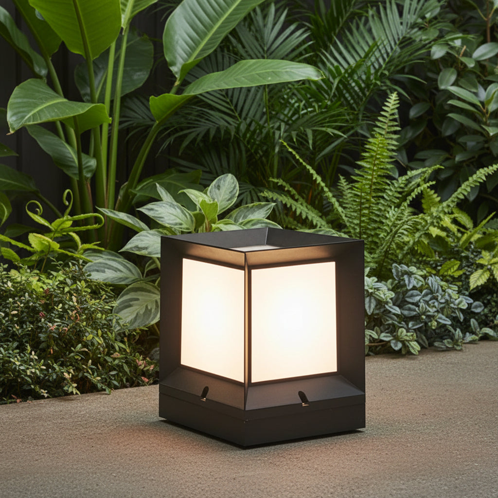 LumiCube | Modern Outdoor Lamp with Elegant Design & Powerful Lighting for Refined Spaces 0