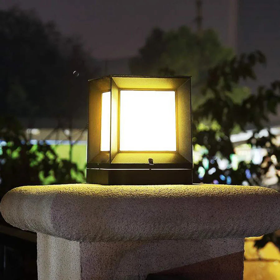 LumiCube | Modern Outdoor Lamp with Elegant Design & Powerful Lighting for Refined Spaces 4