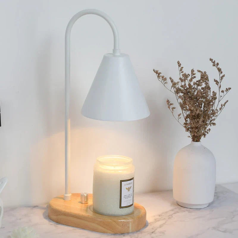 LumiFlare | Electric Candle Warmer Lamp with Adjustable Brightness | Elegant Design for Safe, Cozy Evenings 0