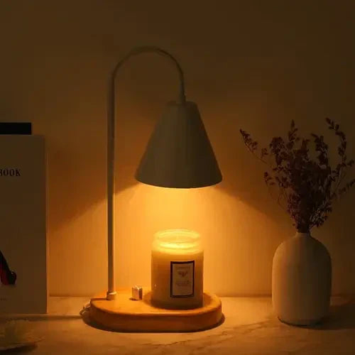 LumiFlare | Electric Candle Warmer Lamp with Adjustable Brightness | Elegant Design for Safe, Cozy Evenings 1