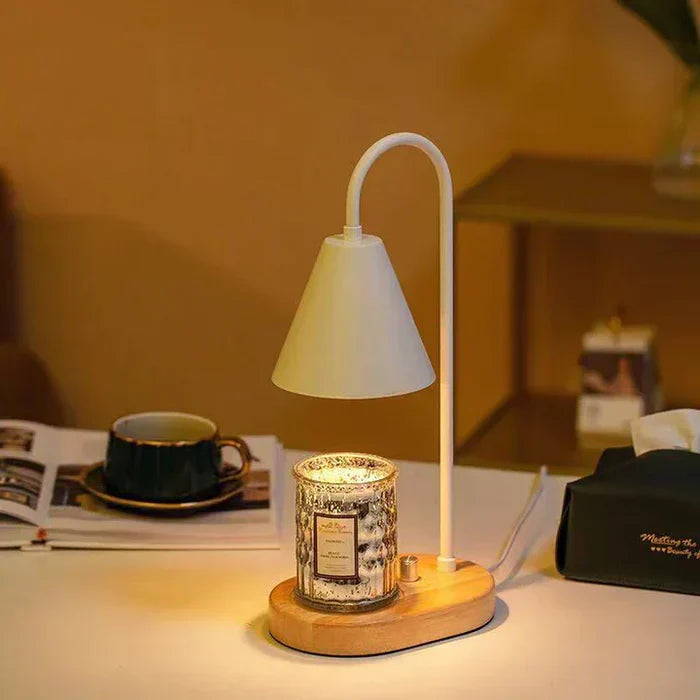 LumiFlare | Electric Candle Warmer Lamp with Adjustable Brightness | Elegant Design for Safe, Cozy Evenings 2
