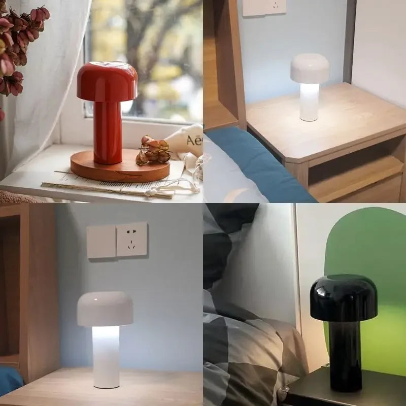 LumiGlow | Stylish Portable Cordless Bedside Table Lamp with Touch Control 8